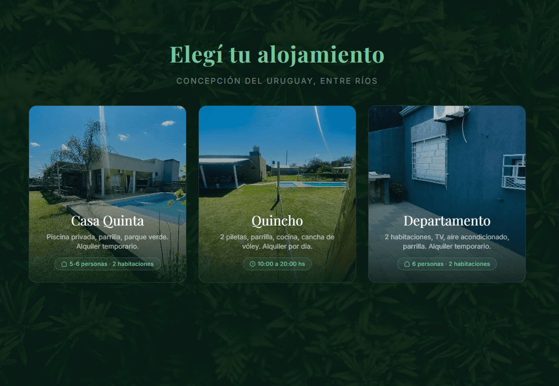 Alojamientos La Chay